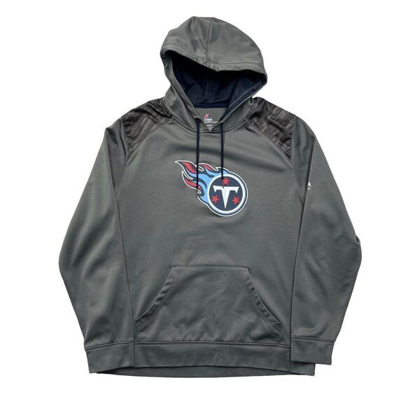 Majestic Men's Thermal Base Tennessee Titans Hoodie - Picture 1 of 10